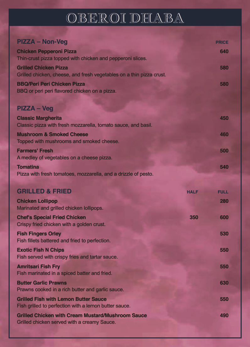 Oberoi Dhaba Adchini - Oberoi Dhaba Adchini 84, First Floor, Sri Aurobindo Marg, near Pt Colony, Ansari Nagar, Block C, Adchini, New Delhi, Delhi 110017, India