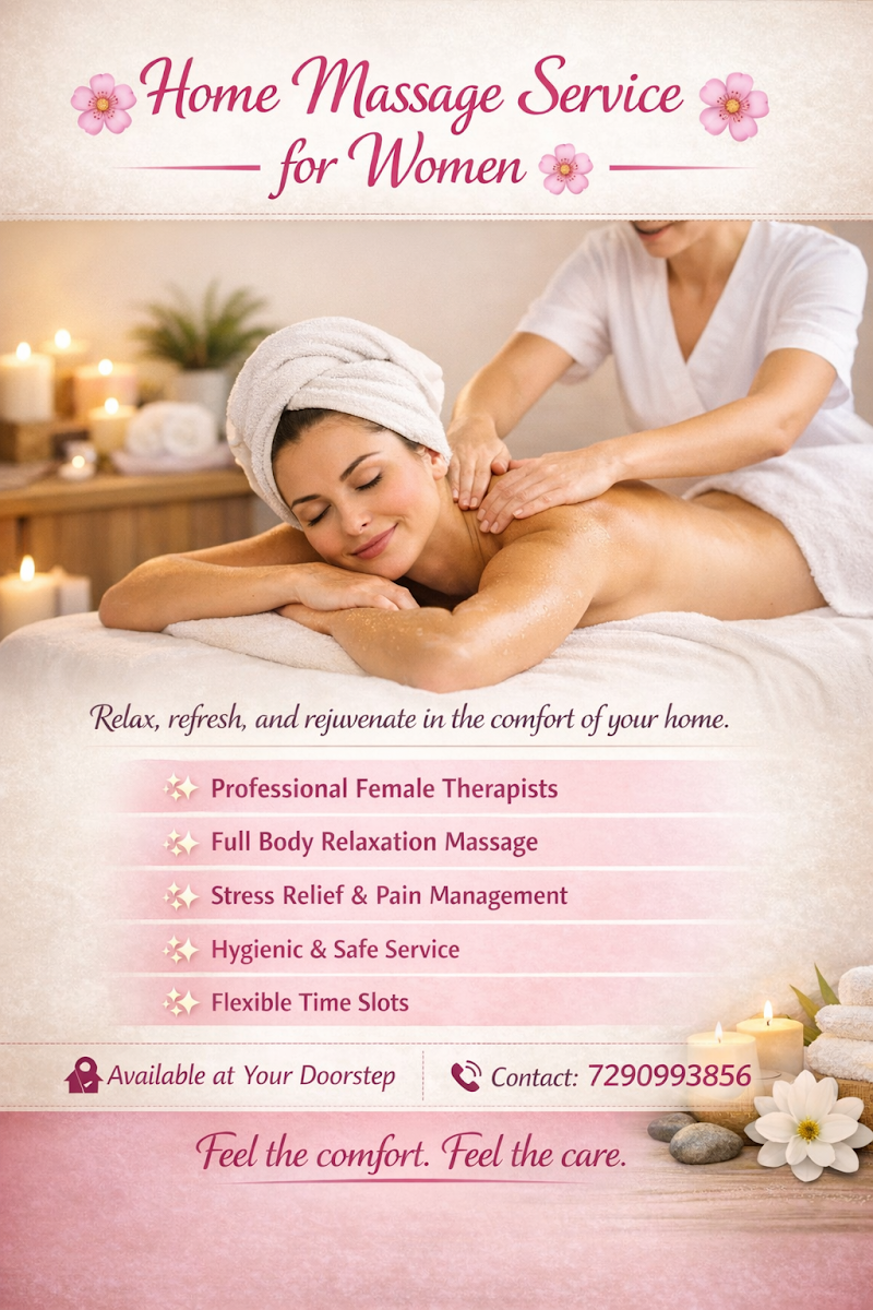 Neil Massage only for females at home - Neil Massage only for females at home, Pocket L, Sector 18, Noida, Uttar Pradesh 201301, India