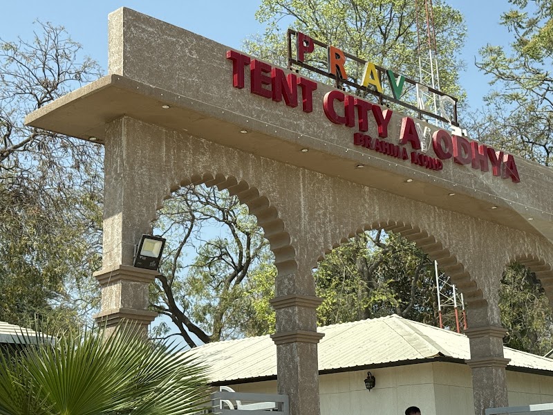 Praveg Tent City Ayodhya, Brahma Kund - Praveg Tent City Ayodhya, Brahma Kund behind Bramh kund Gurudwara, Sai Nagar, Ayodhya, Uttar Pradesh 224123, India