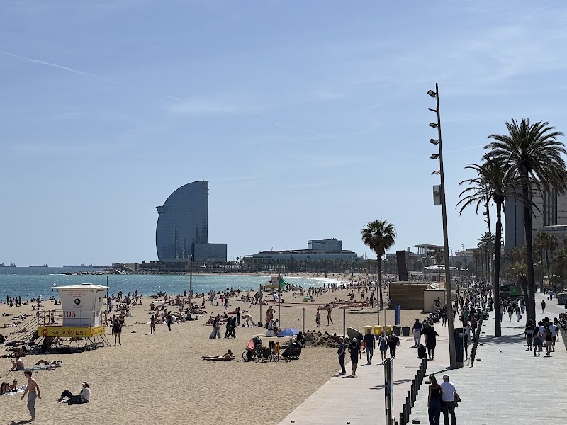 Barceloneta Beach - Barceloneta Beach Barceloneta Beach, Spain