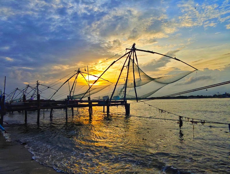 Chinese Fishing Nets - Chinese Fishing Nets X69R+9V5, Fort Vypin, Puthuvype, Kochi, Kerala 682001, India