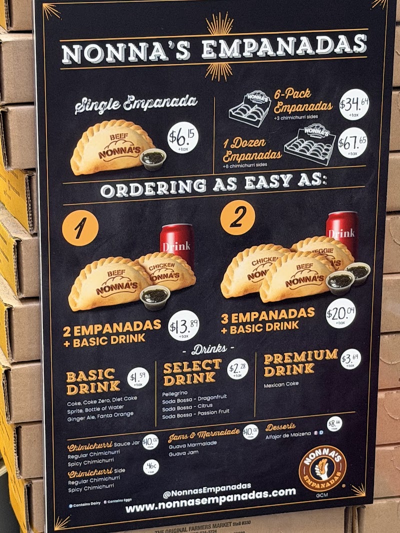 Nonna's Empanadas - Grand Central Market - Nonna's Empanadas - Grand Central Market 317 S Broadway C-12, Los Angeles, CA 90013, USA