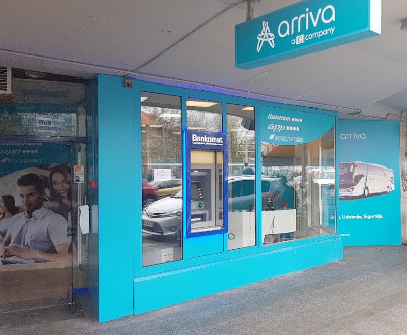 Arriva Bus Tickets - Arriva Bus Tickets Avenija Marina Držića 4, 10000, Zagreb, Croatia