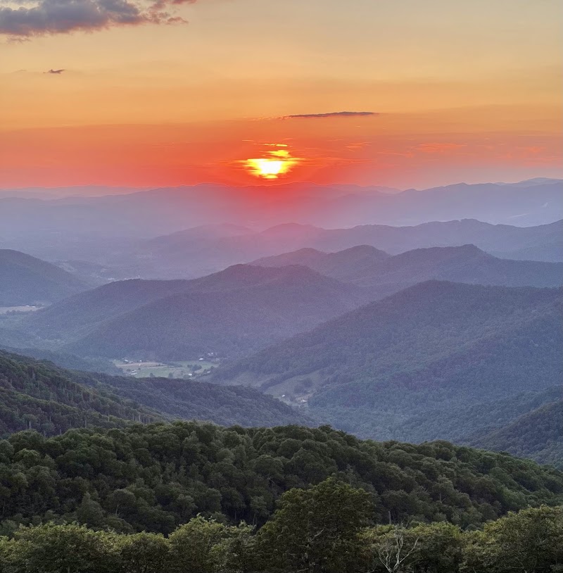 View Glassmine Falls Overlook - View Glassmine Falls Overlook Black Mountain, NC 28711, USA