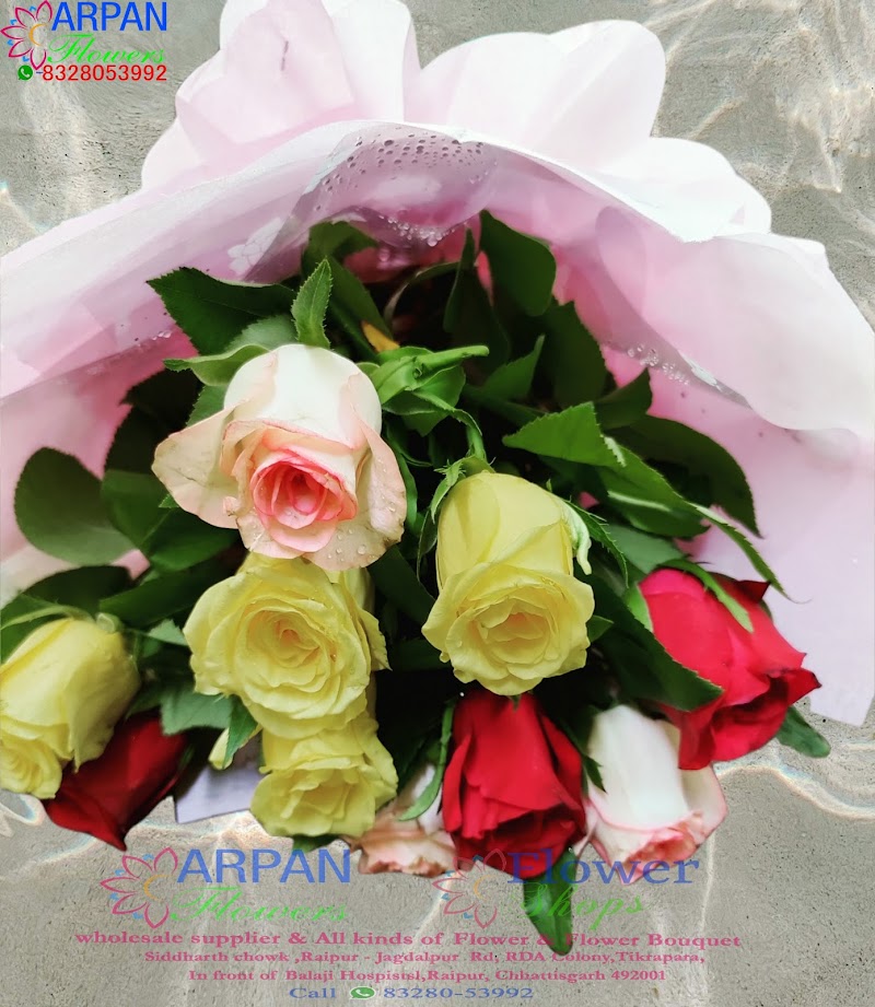 ARPAN FLOWERS (Flower Shop)-- Fresh Flower Bouquet in Raipur(c.g) - ARPAN FLOWERS (Flower Shop)-- Fresh Flower Bouquet in Raipur(c.g), Infront of Siddheshwarnath Hanuman Mandir, Siddharth Chowk, Tikrapara, Raipur, Chhattisgarh 492001, India
