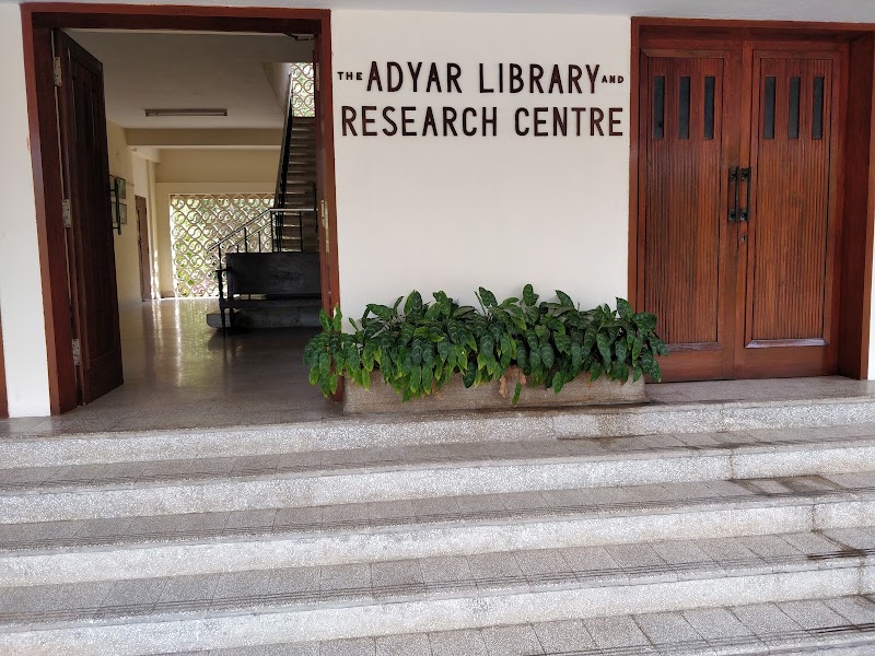 The Adyar Library and Research Centre - The Adyar Library and Research Centre, 2758+7R3, Theosophical Society, Adyar, Chennai, Tamil Nadu 600020, India