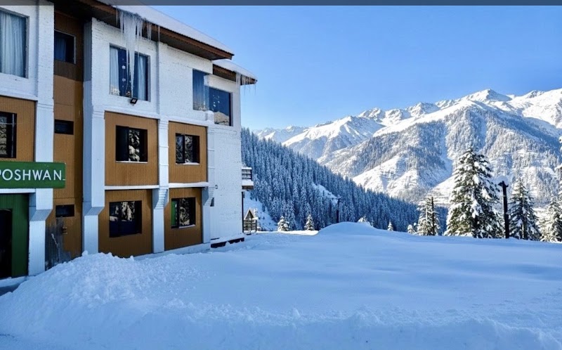Hotel Poshwan Gulmarg - Hotel Poshwan Gulmarg Main, Gulmarg, Nagbal, 193403