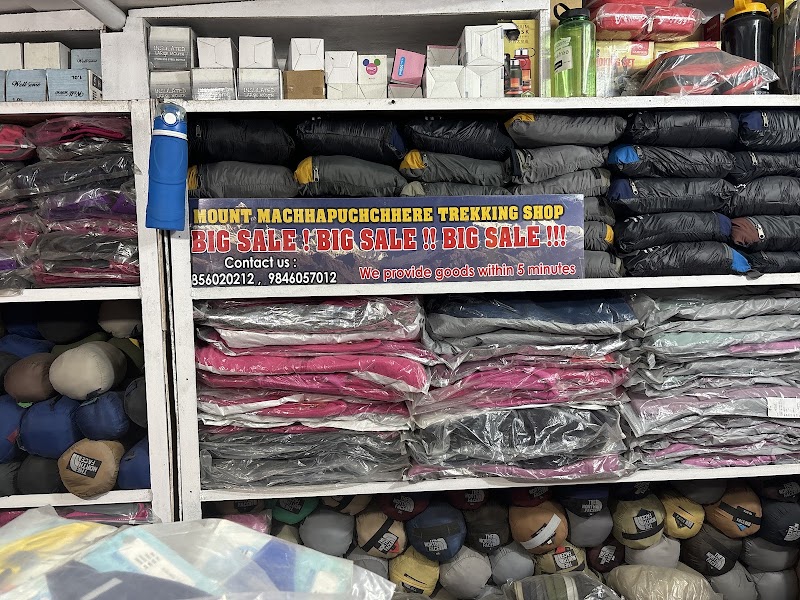Mount Machhapuchhre Trekking Shop - Mount Machhapuchhre Trekking Shop Lake Side, Pokhara 33700, Nepal