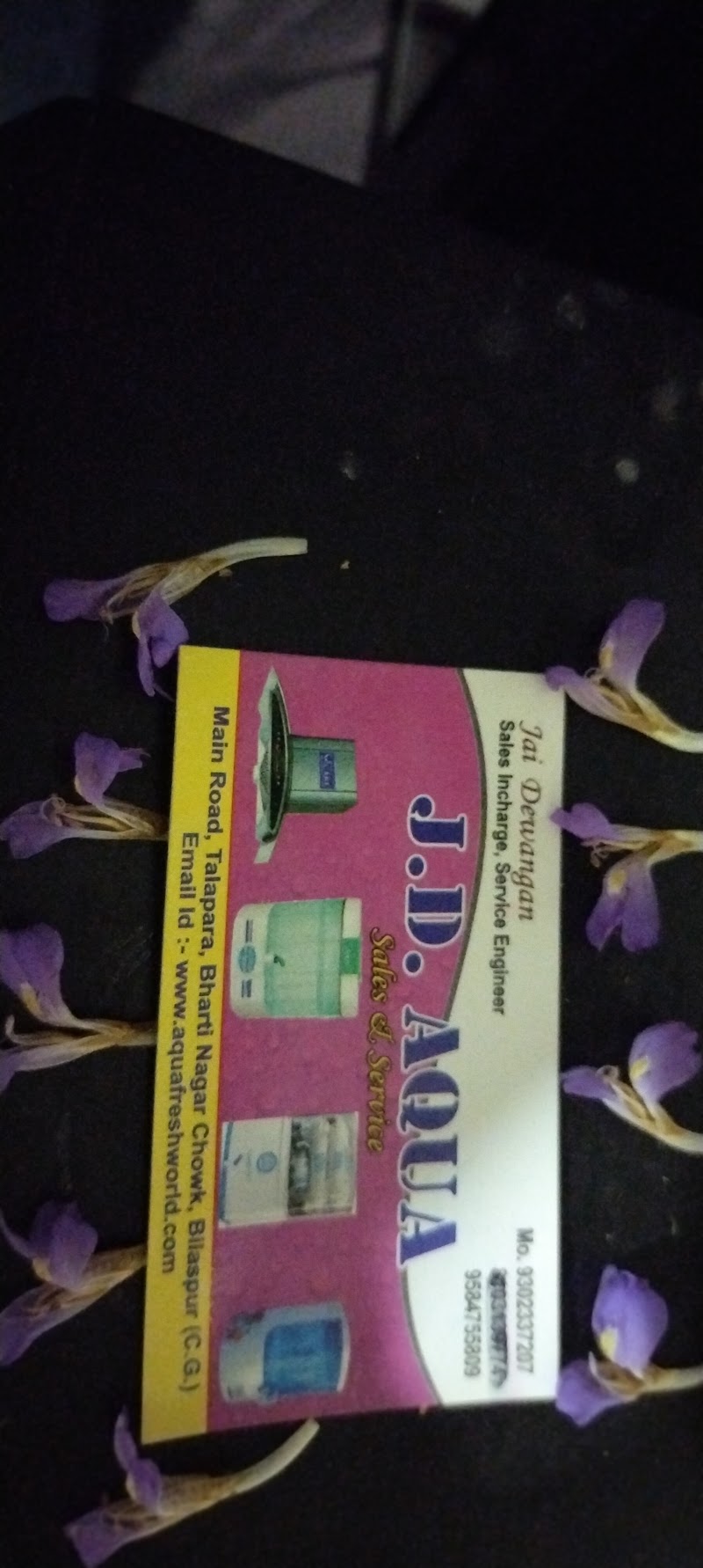 J.D.AQUA SALES &SERVICE - J.D.AQUA SALES &SERVICE, Gali No. 3, Bharti Nagar, Bilaspur, Telipara, Chhattisgarh 495001, India
