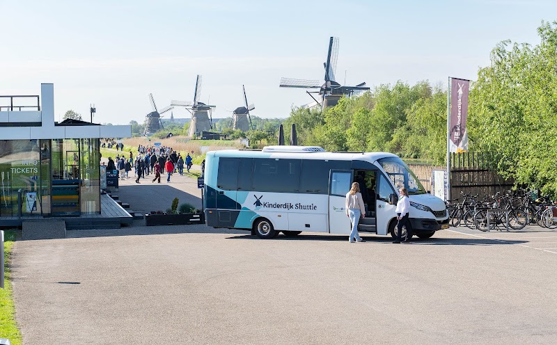 Parkeren Shuttle Service UNESCO Werelderfgoed Kinderdijk