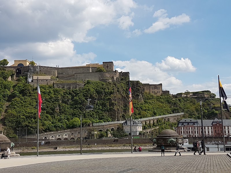 Deutsches Eck - Deutsches Eck, Konrad-Adenauer-Ufer, 56068 Koblenz, Germany