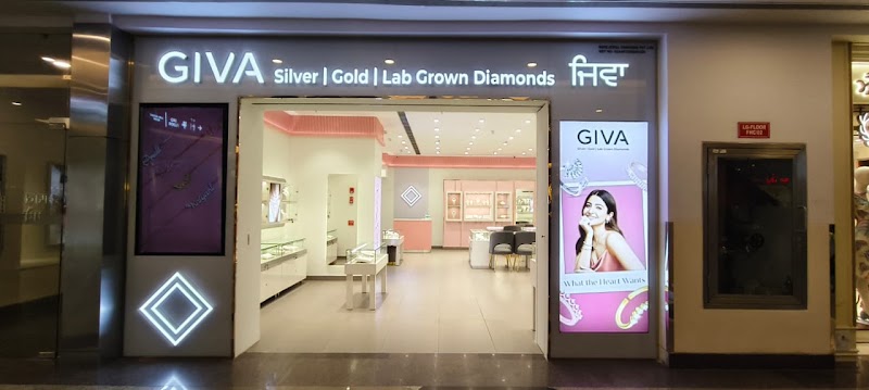 GIVA Silver & Gold Jewellery Store | Pavilion Mall, Ludhiana - GIVA Silver & Gold Jewellery Store | Pavilion Mall, Ludhiana Shop No. A07, Atrium, B-I, Pavilion Mall, 1258, Kailash Cinema Rd, Civil Lines, Ludhiana, Punjab 141001, India