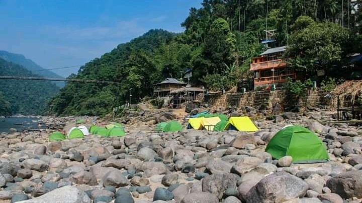 Shnongpdeng Manshwa River Camp Meghalaya - Shnongpdeng Manshwa River Camp Meghalaya, Jowai road, Shillong, Shnongpdeng, Meghalaya 793109, India