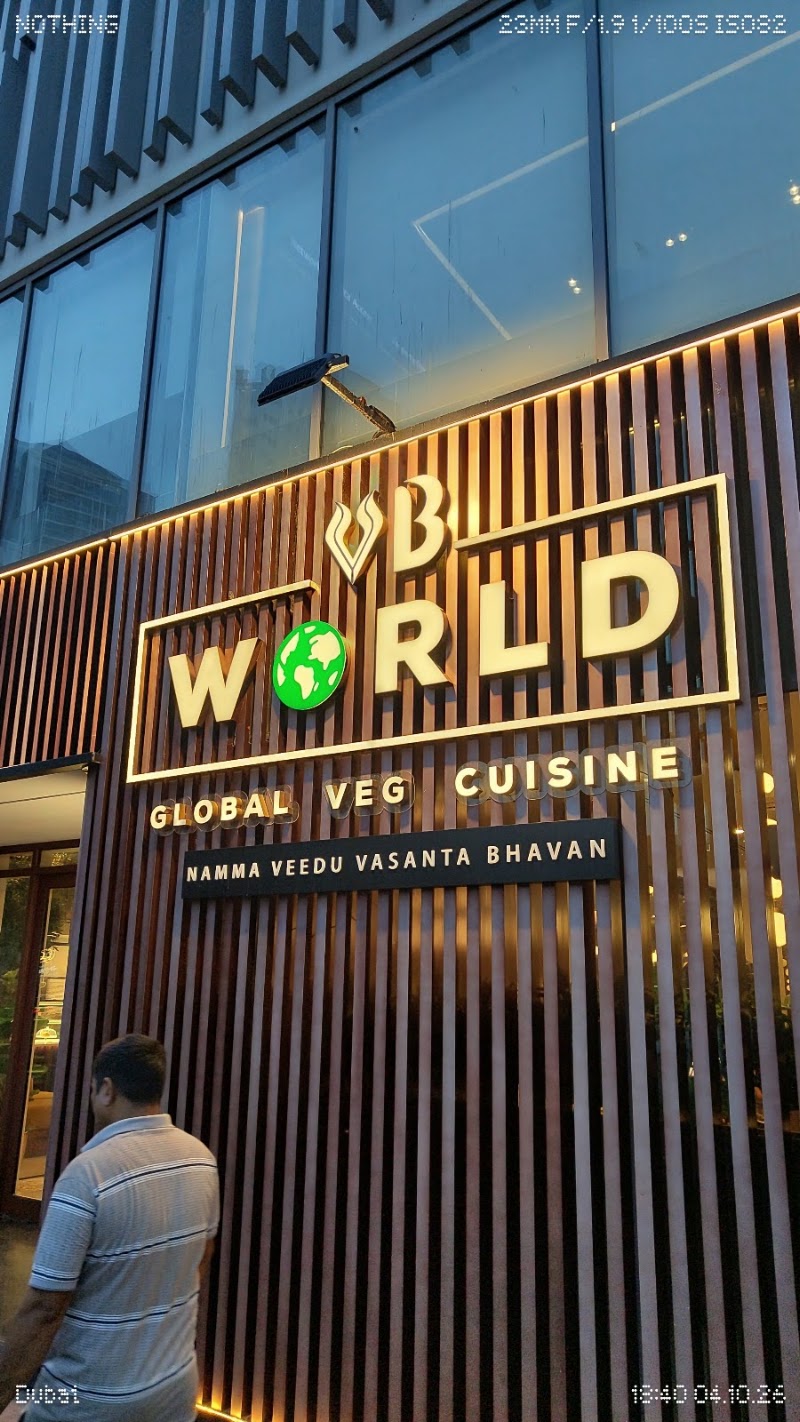 VB World by Namma Veedu Vasanta Bhavan - VB World by Namma Veedu Vasanta Bhavan Manazil Al Raffa - Shop No. 6 - Building - 01 Sharaf DG Metro Station - near Choithrams and - Bur Dubai - Dubai - United Arab Emirates