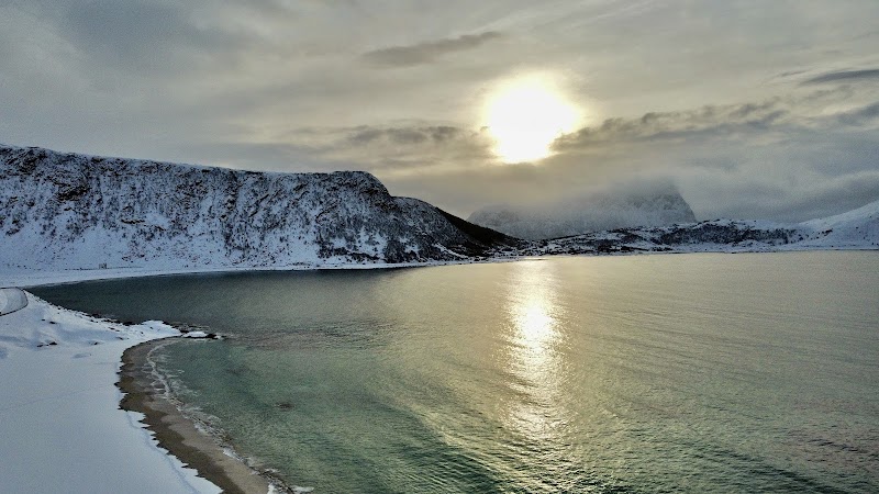 Haukland Beach - Haukland Beach Uttakleivveien 72, 8370 Leknes, Norway