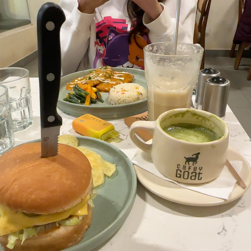 Cafey Goat - Cafey Goat 19, 1st Main Rd, near Bank of Baroda, AGS Layout, Dollars Colony, R.M.V. 2nd Stage, Bengaluru, Karnataka 560094, India