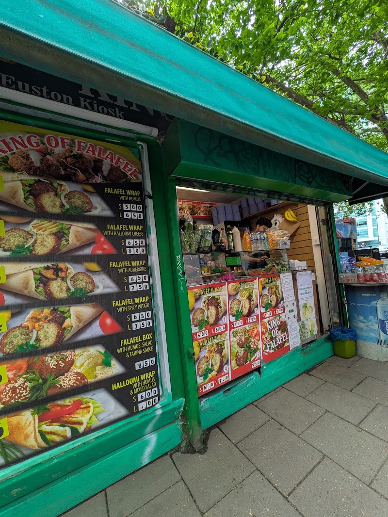 King of Falafel Kiosk - King of Falafel Kiosk 216-198 Euston Rd., London NW1 2DA, UK