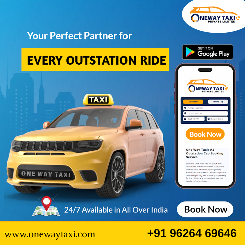 One Way Taxi - One Way Taxi 45, Bajanai Kovil St, Kuppannayakkanpetai, Iswarya Nagar, Nemilichery, Chromepet, Chennai, Tamil Nadu 600044, India