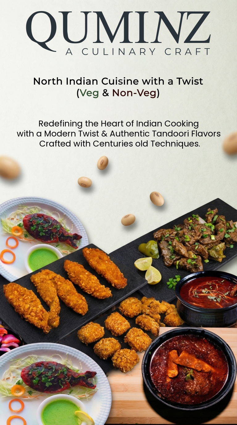 Quminz- Food Factory - Quminz- Food Factory R1LG 34, M3M 65th Avenue, Sector 65, Gurugram, Haryana 122101, India