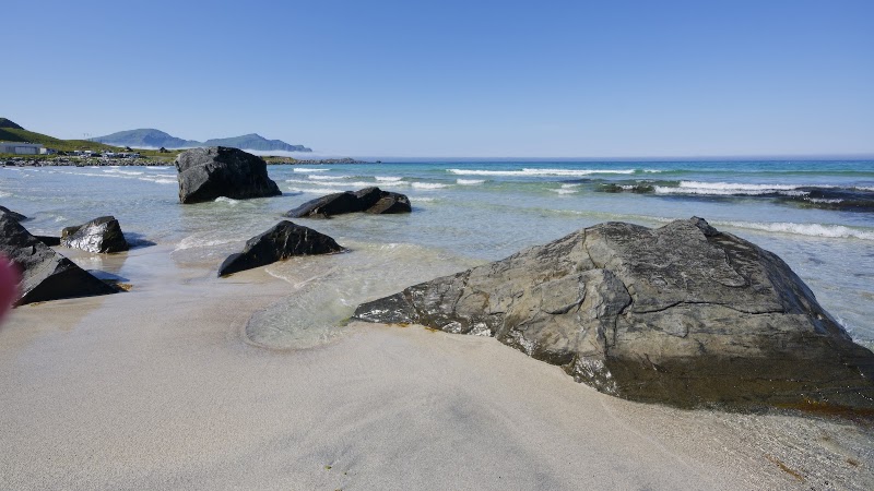 Skagsanden beach - Skagsanden beach Skagsanden beach, 8380 Flakstad, Norway