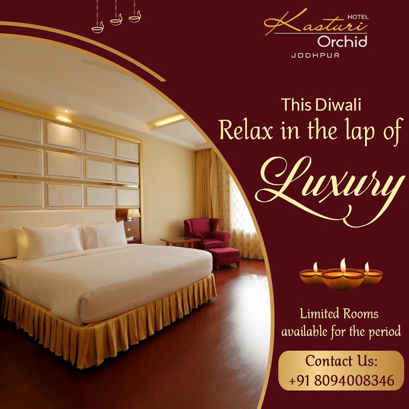 Hotel Kasturi Orchid Jodhpur - Hotel Kasturi Orchid Jodhpur, Pal Chopasani Bypass Rd, near DPS School, Pal Gaon, Jodhpur, Pal, Rajasthan 342014, India