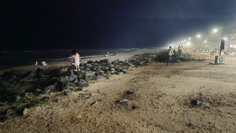 Rock beach view point - Rock beach view point WRMP+8CM, White Town, Puducherry, 605001, India
