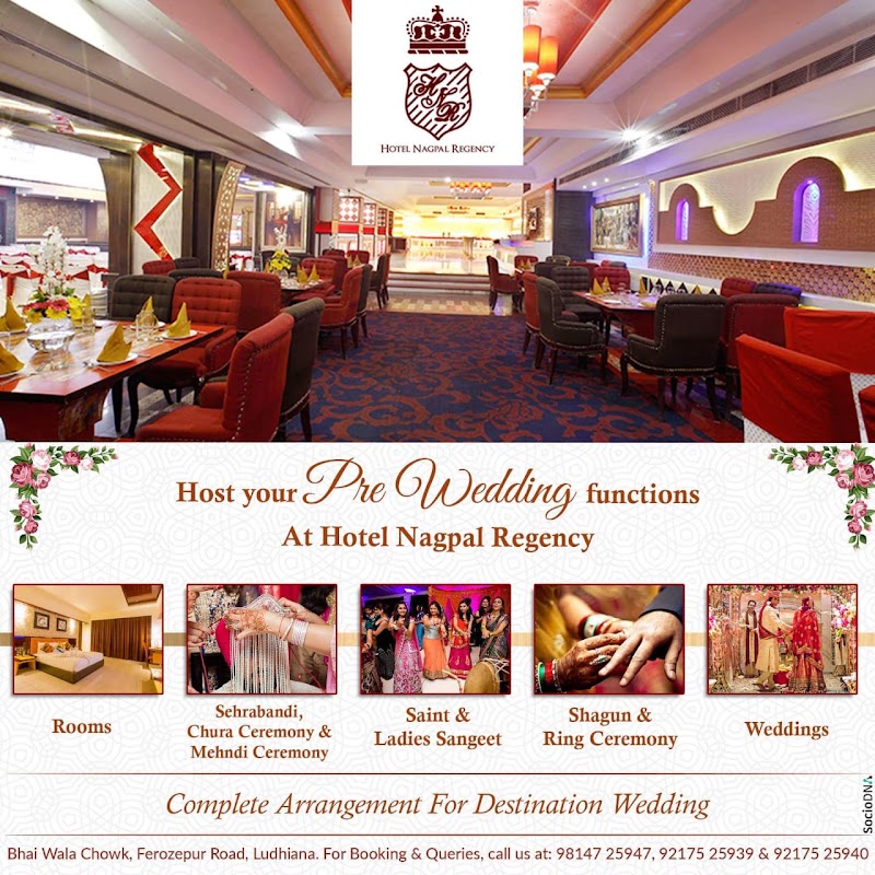 Hotel Nagpal REGENCY - Hotel Nagpal REGENCY BXX-2610, Near, Ferozepur Rd, Bhai Wala Chowk, Ghumar Mandi, Ludhiana, Punjab 141001, India