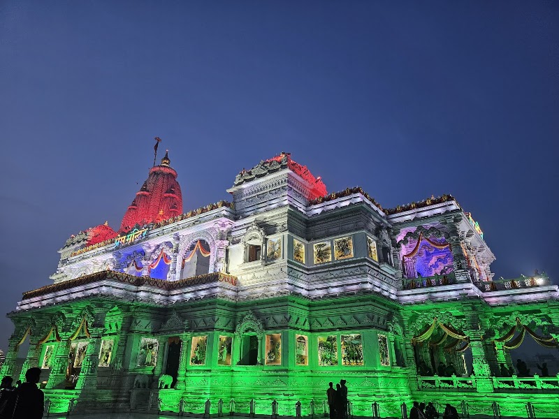 Prem Mandir Vrindavan - Prem Mandir Vrindavan Raman Reiti, Vrindavan, Mathura, Uttar Pradesh 281121, India