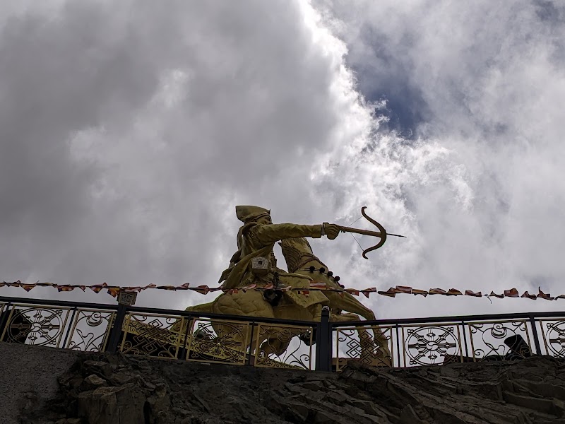 Statue of Wanla Lonpo "Tashi Norbu" - Statue of Wanla Lonpo "Tashi Norbu", 6RXJ+QFJ, Wanla, 194106