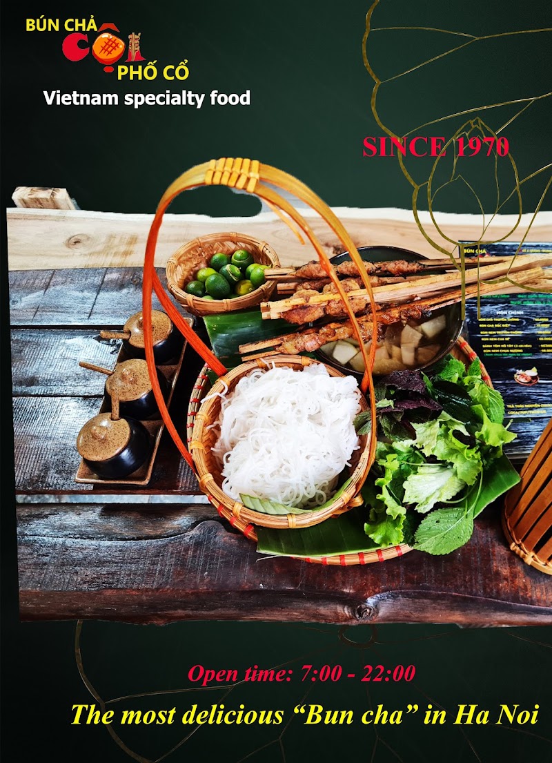 Bún chả CỘI phố cổ: Hanoi Specialty food & Vegetarian food - Bún chả CỘI phố cổ: Hanoi Specialty food & Vegetarian food 57 P. Nguyễn Hữu Huân, Phố cổ Hà Nội, Hoàn Kiếm, Hà Nội 100000, Vietnam