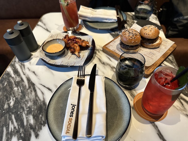 Jones Social - Best Restaurant & Bar Business Bay - Jones Social - Best Restaurant & Bar Business Bay Embassy Suites by Hilton Dubai - Marasi Dr - Business Bay - Dubai - United Arab Emirates