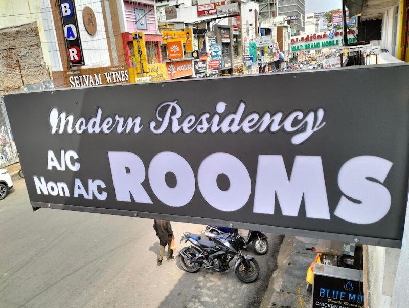 Modern Residency - Modern Residency 443, and, Anna Salai, opposite to Ratna Theater, near Blue Moon Restaurant, MG Road Area, Puducherry, 605001, India