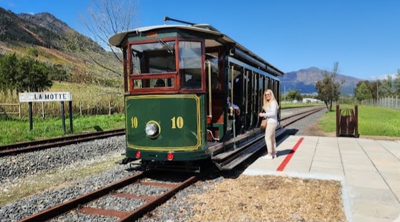 Franschhoek Wine Tram - Official Site (Franschhoek Terminal) - Franschhoek Wine Tram - Official Site (Franschhoek Terminal), Corner of Main Road, and, Cabriere St, Franschhoek, 7690, South Africa
