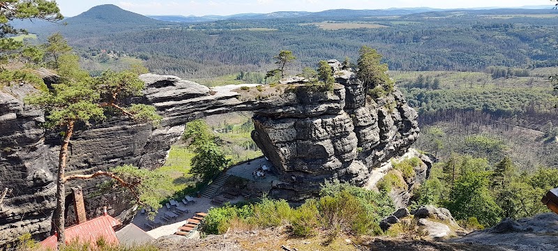 Bushaltestelle - Bushaltestelle 25861, 407 17 Hřensko, Czechia