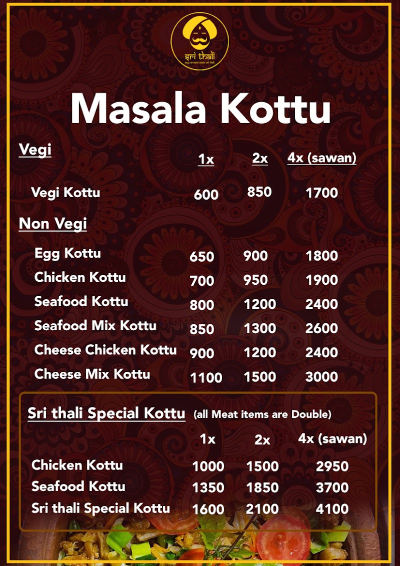 Sri Thali Indian Restaurant - Sri Thali Indian Restaurant, Pallegama, 120 Moraketiya Road, Embilipitiya 70200, Sri Lanka