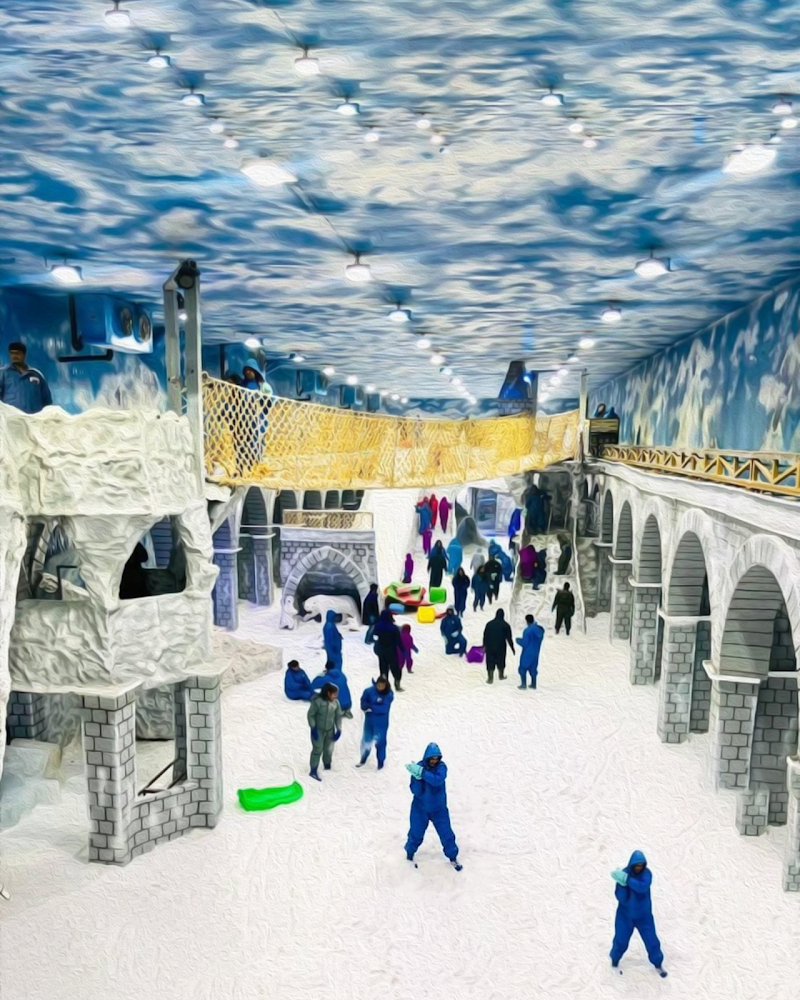 Masti Zone Greater Noida | Snow Masti | Snow Park Delhi | Trampoline | Bowling | kids play | VR Games | Snow World