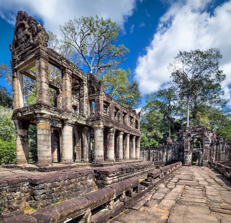 Preah Khan Temple - Preah Khan Temple, Krong Siem Reap, Cambodia