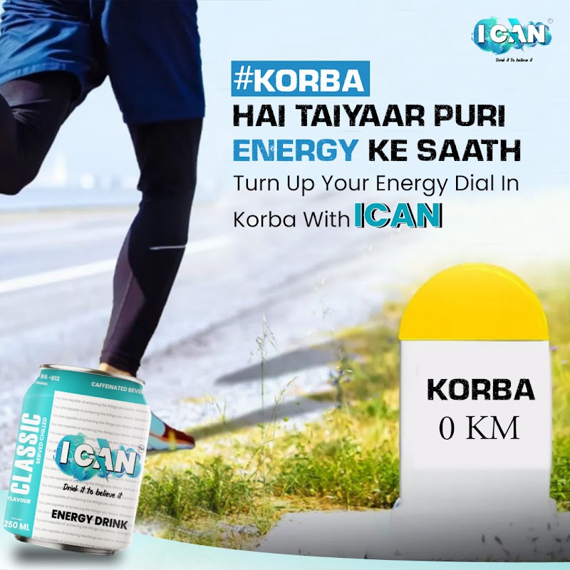 I Can Energy drink - I Can Energy drink, Harsh complex, chatapara, Tilak Nagar, Bilaspur, Chhattisgarh 495001, India