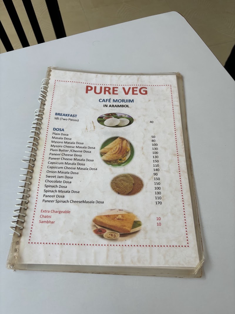 Pure Veg Cafe Morjimin Arambol - Pure Veg Cafe Morjimin Arambol Shop No. 297, Arambol Beach Rd, near Carmel Church, Madhalawada, Pernem, Arambol, Goa 403524, India