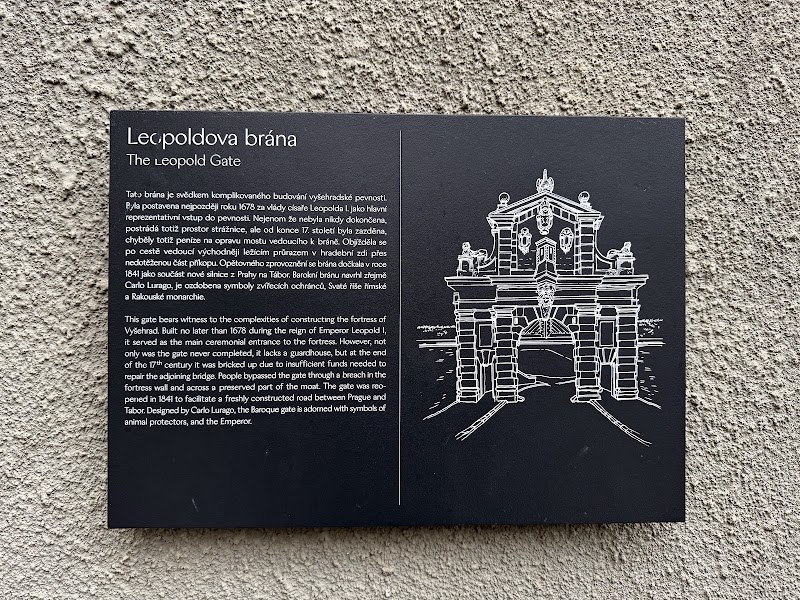 Leopold Gate - Leopold Gate, Vyšehrad, 128 00 Prague 2, Czechia