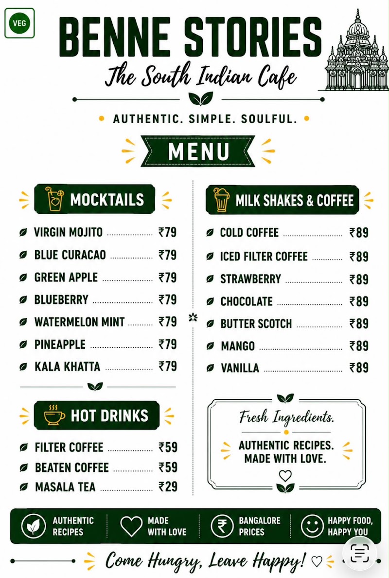 Benne Stories ( Benne Dosa Cafe) - Benne Stories ( Benne Dosa Cafe), C252, Block C, Jhilmil Colony, Delhi, 110095, India