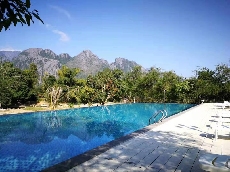 LarngYay Riverside Resort - LarngYay Riverside Resort, Laos, Vang Vieng, Unnamed Road