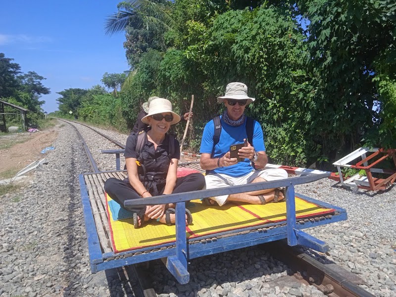 Bamboo Train Battambang - Bamboo Train Battambang, 3698+JWH, Krong Battambang, Cambodia