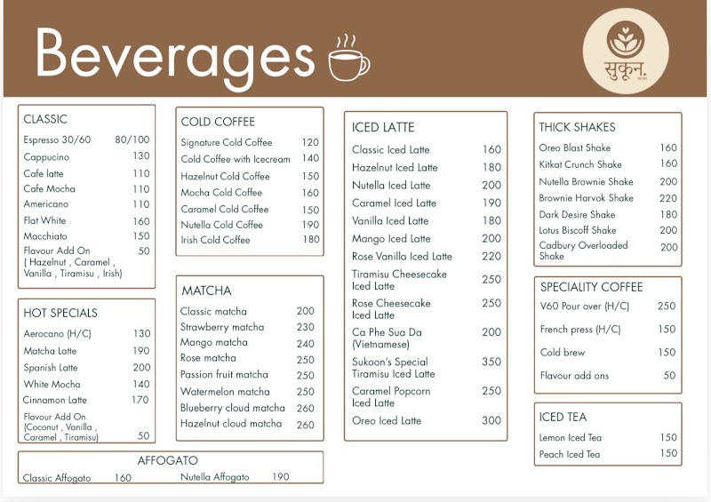 Sukoon The Cafe - Speciality Coffee & Pizzeria - Sukoon The Cafe - Speciality Coffee & Pizzeria, 1st Floor, Besides Haldiram, Surya Treasure Island Mall, Bhilai, Surya Vihar, Chhattisgarh 490020, India