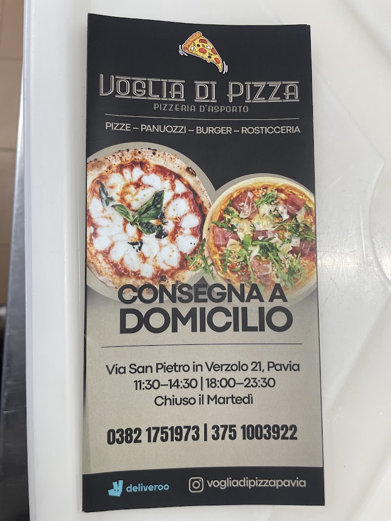 Voglia di pizza - Voglia di pizza, Via S. Pietro in Verzolo, 21, 27100 Pavia PV, Italy