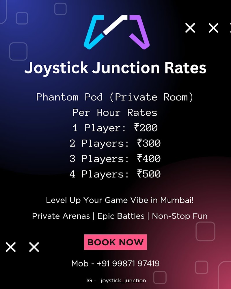 Joystick Junction Mulund - Joystick Junction Mulund 104, First floor, The Gateway by Wadhwa, Nahur West, Hira Nagar, Mulund West, Mumbai, Maharashtra 400080, India