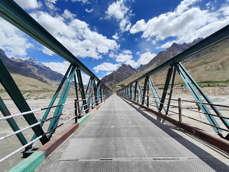 Mud Village Famous Bridge, Pin Valley - Mud Village Famous Bridge, Pin Valley, X24P+9GC, Dhar Pilsur, Himachal Pradesh 172117, India