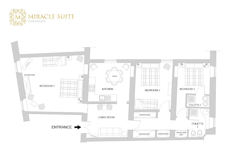 Colosseo Miracle Suite - Colosseo Miracle Suite, Via del Colosseo, 71, 00184 Roma RM, Italy