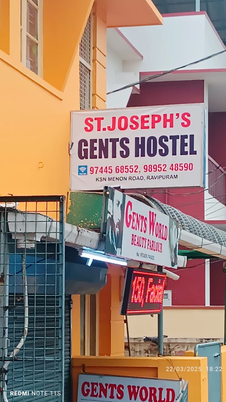 St. Joseph's Mens Hostel - St. Joseph's Mens Hostel, KSN Menon Rd, SA Bridge, Ravipuram, Perumanoor, Kochi, Ernakulam, Kerala 682016, India