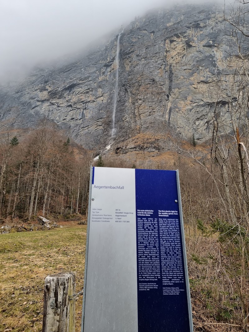 Aegertenbachfall - Aegertenbachfall Aegertenbachfall, 3825 Lauterbrunnen, Switzerland